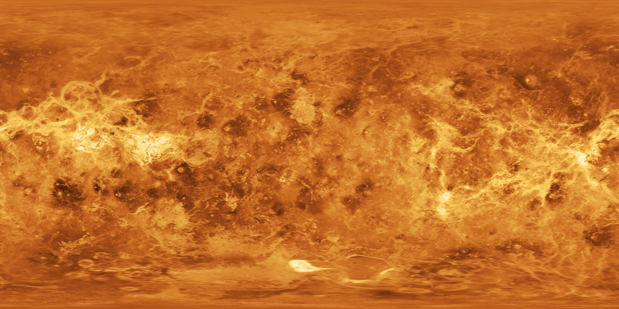 Map of Venus